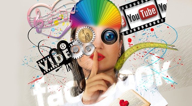 Youtube, sociálne siete, abstraktné
